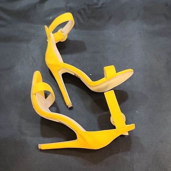 BRAND NEW HERSTYLE CHARMING- ANKLE STRAP ROUNDED BUCKLE OPEN TOE STILETT… - Picture 11 of 16